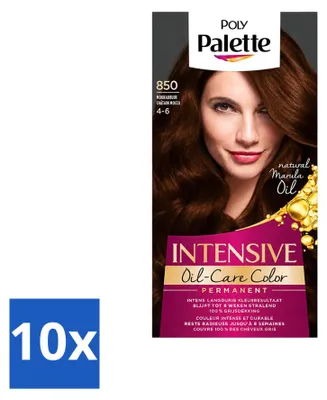 Immagine prodotto di 10 confezioni di tinta per capelli Poly Palette, color moka, 850 - 115 ml per confezione - confezione  - 10 pezzi