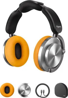 Produktbild von Dyson OnTrac, Kabellos, Anrufe/Musik, 6 - 21000 Hz, 451 g, Kopfhörer, Aluminium