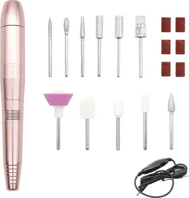 Produktbild von APT DA111 Elektrische USB-Nagelfeile, rosa