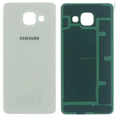 Produktbild von Samsung Galaxy A3 (2016) (SM-A310F) Backcover + Kameraglas + Kleber, Weiß
