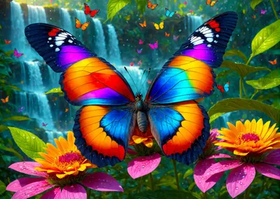 Zdjęcie produktu dla ENJOY Puzzle Motyl w lesie 1000 elementów