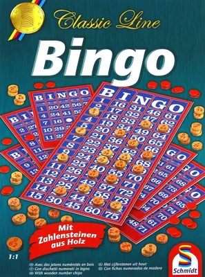 Produktbild von Schmidt Spiele Familienspiel Zuordnungsspiel Bingo 49089