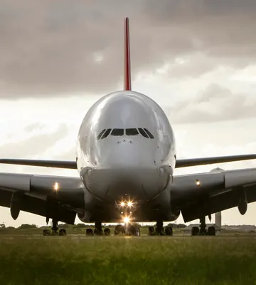 Produktbild von Fototapete - Airbus 225x250cm - Vliestapete