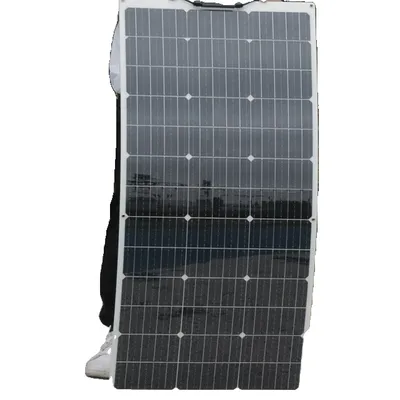 Obrázok produktu pre Solárny panel, poloohybný dizajn, výkon 150 W, biely 21,6 V 150 W