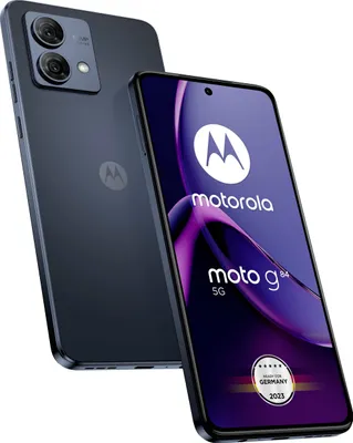 Produktbild von Motorola XT2347-2 G84 5G 8GB RAM 256GB Dual Midnight Blau EU