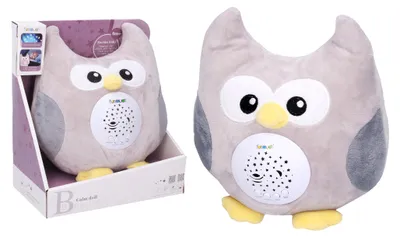 Immagine prodotto di Wiky Usináček - animaletto con proiezione a forma di gufo, 20 cm