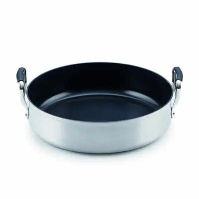 Zdjęcie produktu dla Naczynie żaroodporne Masterpro SMART MP Ø 28 cm czarne/srebrne aluminium
