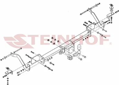 Produktbild von Z546376 Anhängerkupplung passend für FIAT Ducato 2006-02/2014 starr