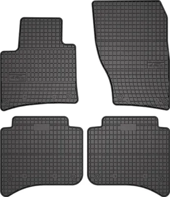 Obrázok produktu pre 2010-2018 VW Touareg podlahové rohože gumové čierne 4 ks