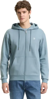 Produktbild von TOM TAILOR Denim Hoodie Sweatjacke mit Logo-Print