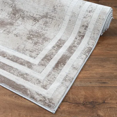 Produktbild von CONSILIO CONCEPT 120 x 170 Teppich kurzflor Wohnzimmerteppich moderne Farben modisch abstrakt Beige weich
