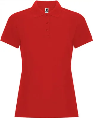 Produktbild von Roly PO6644 | Pegaso Woman Premium Poloshirt - Piqué - Farbe: Red 60 - Größe: M