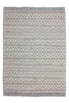 Immagine prodotto di Tappeto SchoenesWohnen24 Natura 410 Naturale / Argento 80cm x 150cm
