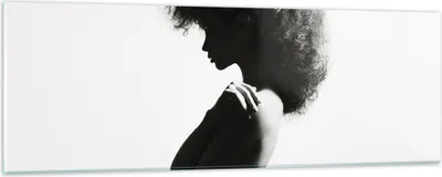 Produktbild von Bilder auf glas - Einteilig - Frau Nacktheit Körper - 90x30cm - Glasbilder - Wandbilder - Bilder - zum Aufhängen bereit - Wanddekoration aus Glas - Glas Bilder - Wandbild auf Glas - GAB90x30-4946
