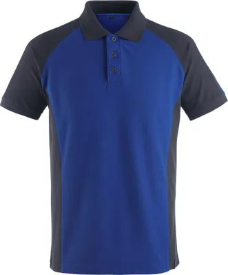 Produktbild von Mascot UNIQUE Poloshirt Bottrop Gr. M kornblau/schwarzblau