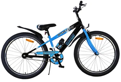 Produktbild von Volare Sportivo Kinderfahrrad - Jungen - 24 Zoll - Schwarz Blau