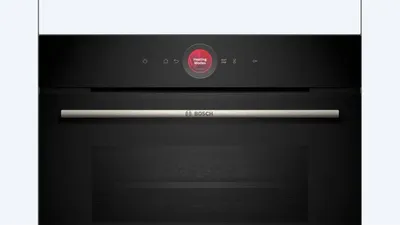 Produktbild von Bosch Serie 8 CBG7341B1, Klein, Elektrischer Ofen, 47 l, 47 l, 30 - 300 °C, Katalytisch + Hydrolytisch