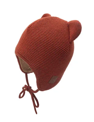 Produktbild von Maximo Winterhut rot mit Ohren