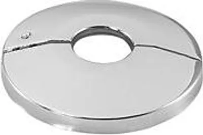 Produktbild von Universal Scharnierrosette 150022 Messing verchromt, Ø 22mm, Höhe 10mm, Aussen 55mm