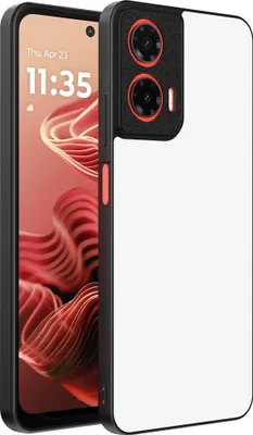 Produktbild von Geeignet für Motorola Moto G35 Sublimation Fall TPU - Geeignet für Sublimation Drucken Wärmepresse - Do It Yourself Fall mit eigenen Foto oder Impressum geeignet für Motorola Moto G35 - Smartphonics
