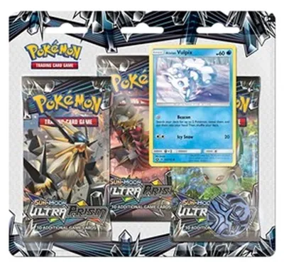 Obrázok produktu pre Pokémon Ultra Prism: Alolan Vulpix 3-Pack Blister