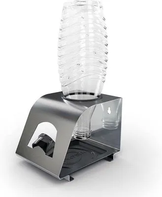 Produktbild von Edelstahl-Bürste mit Ablaufteller für SodaStream-Flaschen