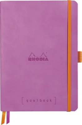 Produktbild von Rhodia Goalbook Flexib A5 120Bl Dot Lila