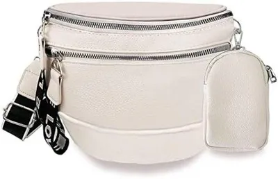 Produktbild von schultertas leicht 3 Fächer Damen Crossbody