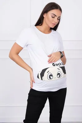 Obrázok produktu pre Guck tehotenská blúzka biela