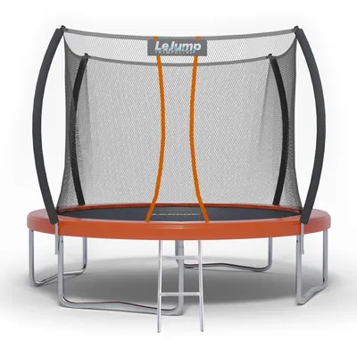 Produktbild von 305cm Trampolin & CE-e LeJump GatenTrampolin mit Netz und Leiter Spring-übungen Fitness Outdoor-Trampolin für Kinder und Erwachsene - Mehre