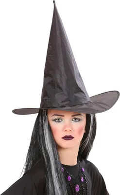 Produktbild von WIDMANN Kinderhut Hexe schwarz 8003558285907