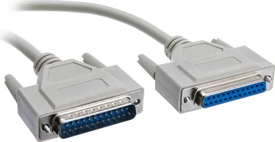 Produktbild von P98C DB25 Parallel Druckerkabel 3m – 25-Pin D-Sub Verlängerungskabel Stecker Männlich auf Weiblich