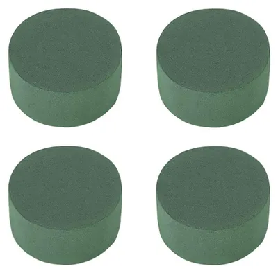 Image de Mousse florale - Mousse pour compositions florales - Cylindre de 12 cm - Loisirs créatifs avec les fleurs - Idéal pour les mariages et les fêtes