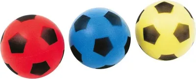 Imagen del producto de Pelota deportiva "One" de espuma, 200 mm, para fútbol, multicolor. Multicolor, talla única