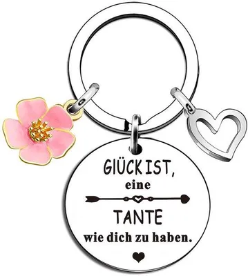 Produktbild von Persönliche Schlüsselanhänger für Frauen, Geschenke für Mutter, Freundin, Tante, Schwester und Kollegin, Geburtstagsgeschenke, Muttertag, Ehejubiläum