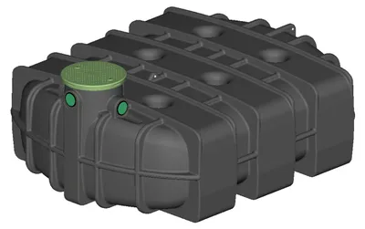 Produktbild von Sammelgrube flach 5000 Liter AQUA-WASTE für Abwasser