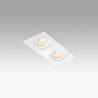 Produktbild von Faro 43397, 2 Glühbirne(n), GU10, IP20, Weiß