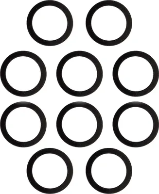 Produktbild von tecuro Gummidichtung 1 1/4 Zoll (31 x 38 x 4,00 mm) für Überwurfmuttern (10 Stück)
