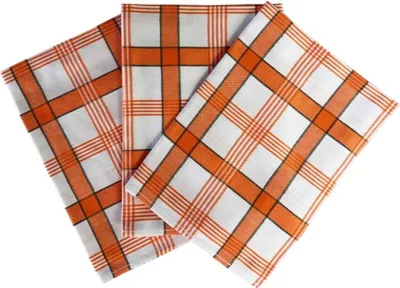 Obrázek produktu pro Utěrky Extra savé 50x70 cm Káro oranžové, 3 ks
