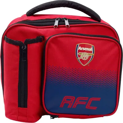 Immagine prodotto di Arsenal FC - Borsa per la merenda con puntini colorati BS4414 (Taglia unica) (Rosso/Blu)