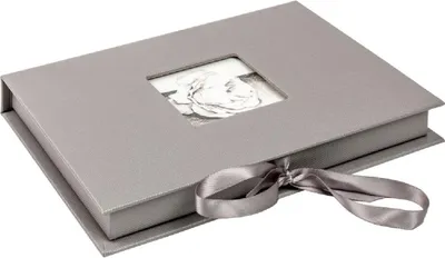 Obrázek produktu pro Úložná krabička Walther Fun, šedá, 20 × 14,5 × 2,8 cm