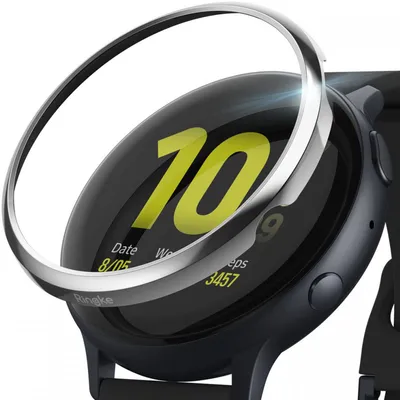 Immagine prodotto di Cinturino Ringke Bezel Styling compatibile con Samsung Galaxy Watch Active 2 44 mm - Argento