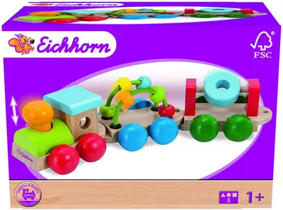 Produktbild von Eichhorn 100005155 - bunter Spielzug