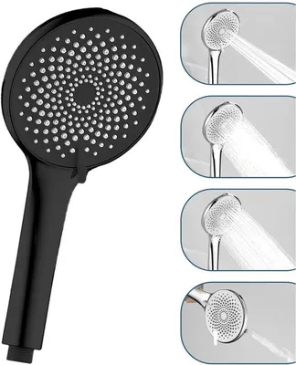 Immagine prodotto di Azomor: grande doccetta con quattro getti regolabili e design autopulente