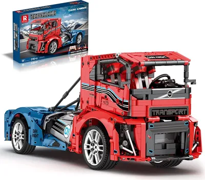 Produktbild von Reobrix Konstruktionsspielsteine 11008 Ferngesteuerter Lkw Moc Klemmbausteine 2166PCS