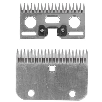 Produktbild von 2Pcs 21 Zähne Pferd Clippers Klingen Hartmetall Abrieb Widerstand Pferd Clippers Klingen Ersatz