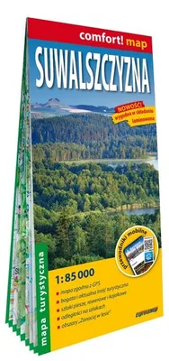 Zdjęcie produktu dla Suwalszczyzna laminowana mapa turystyczna 1:85 000