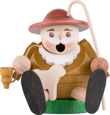 Obrázok produktu pre Fajčiarska figúrka mini kadidlo pastier výška= 7cm NOVINKA
