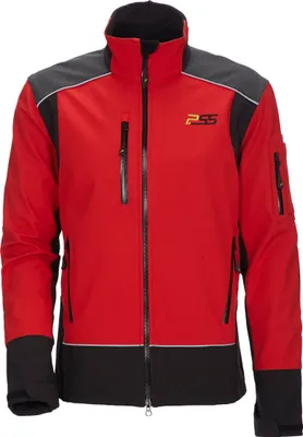 Produktbild von PSS Softshelljacke X-treme Shell Rot/Schwarz Größe M