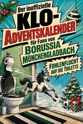 Produktbild von Der inoffizielle Klo-Adventskalender für Fans von Borussia Mönchengladbach